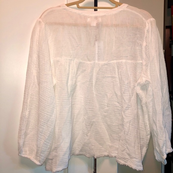 Must-have Designer White Blouse for Summer! - Picture 4 of 12